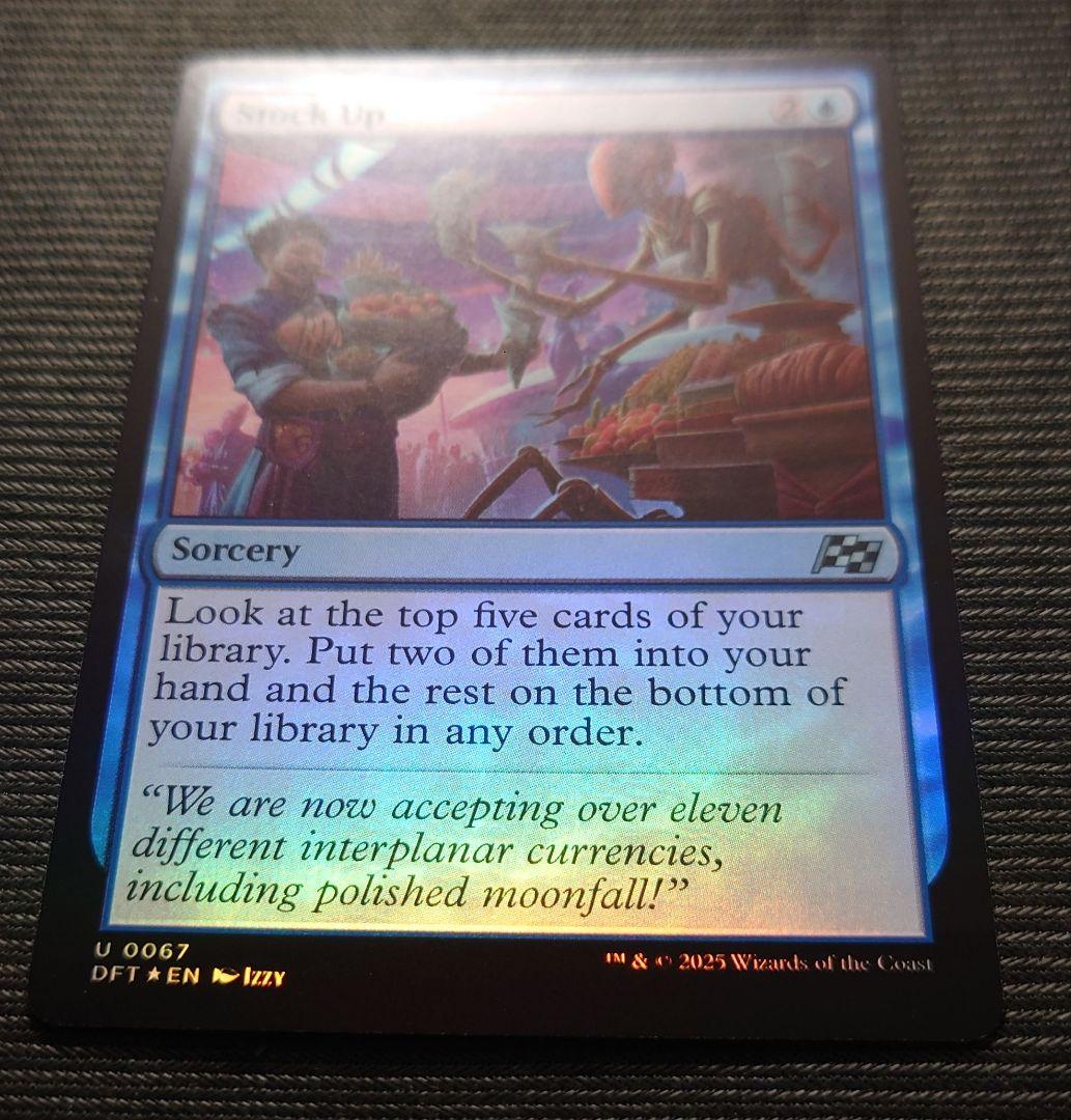 mtg 超高騰中 英語版 フルFOIL 4枚セット 食料補充 dft