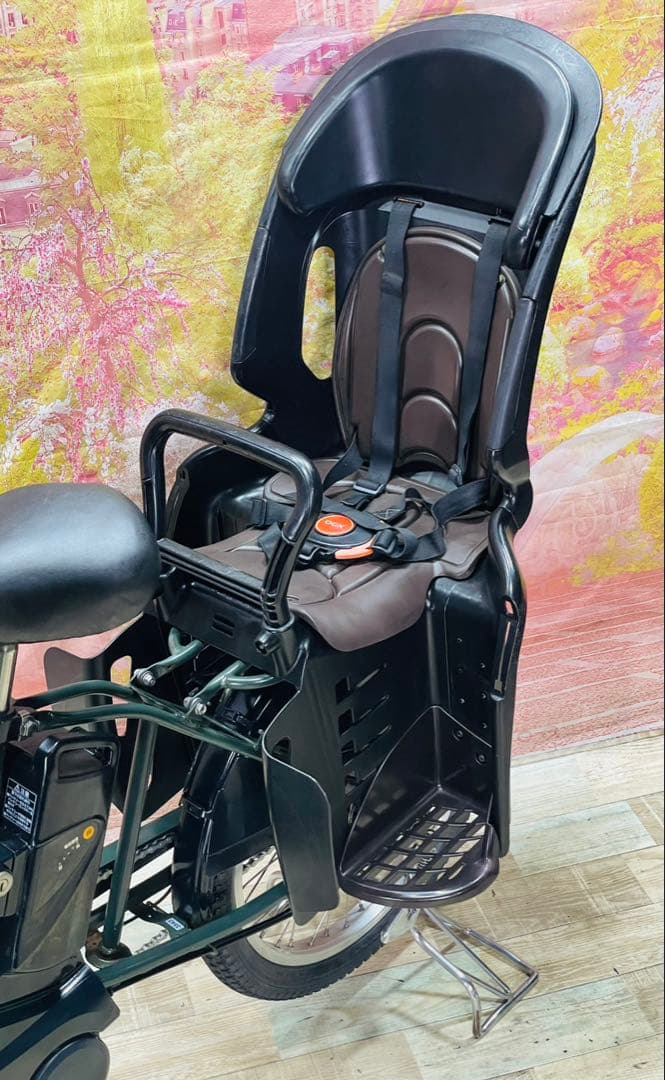 ZK3843 電動自転車 パナソニック ギュット 子供乗せ 20インチ 送料無料