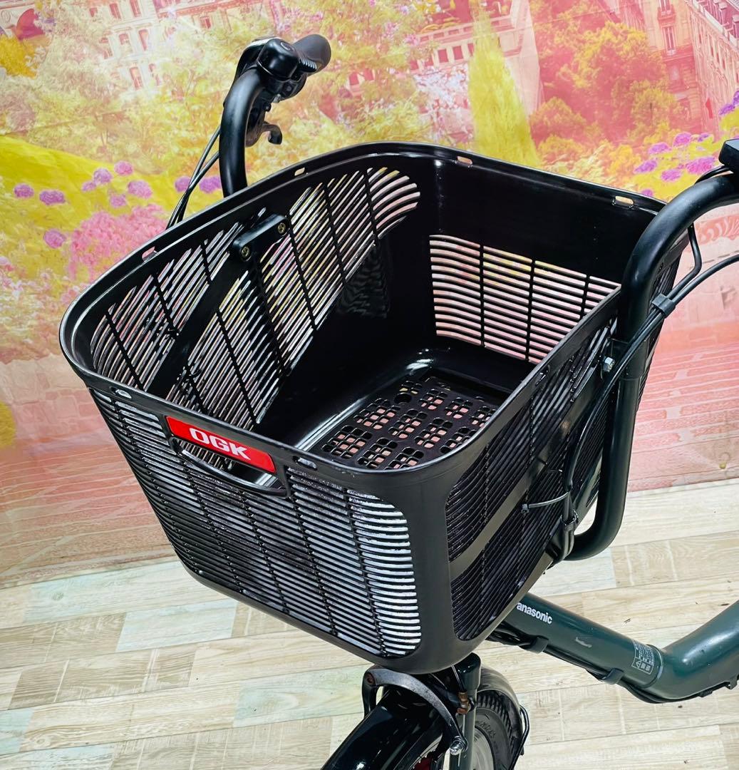 ZK3843 電動自転車 パナソニック ギュット 子供乗せ 20インチ 送料無料