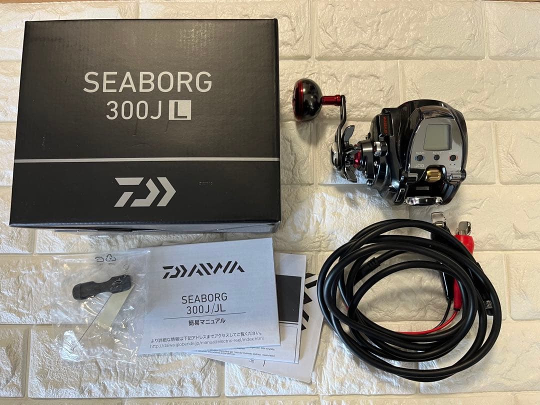 【美品】ダイワDAIWA電動リール 18 シーボーグ 300JL