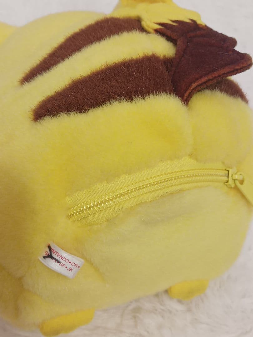 【美品】ポケモン　ピカチュウ ぬいぐるみ　当時物・初期　TOMY　23.5センチ