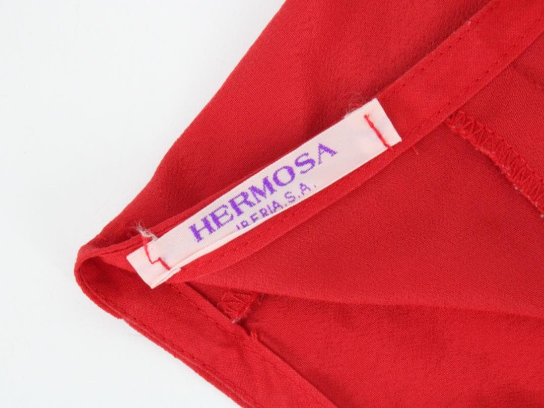 【美品 フラメンコ衣装】花柄フリル HERMOSA IBERIA ファルダ