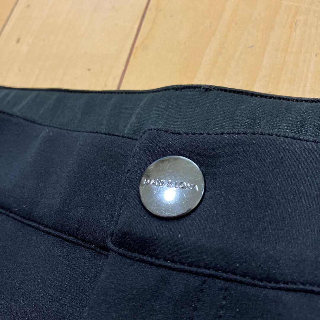 MARK&LONA マークアンドロナ　ストレッチパンツ　ブラック　38