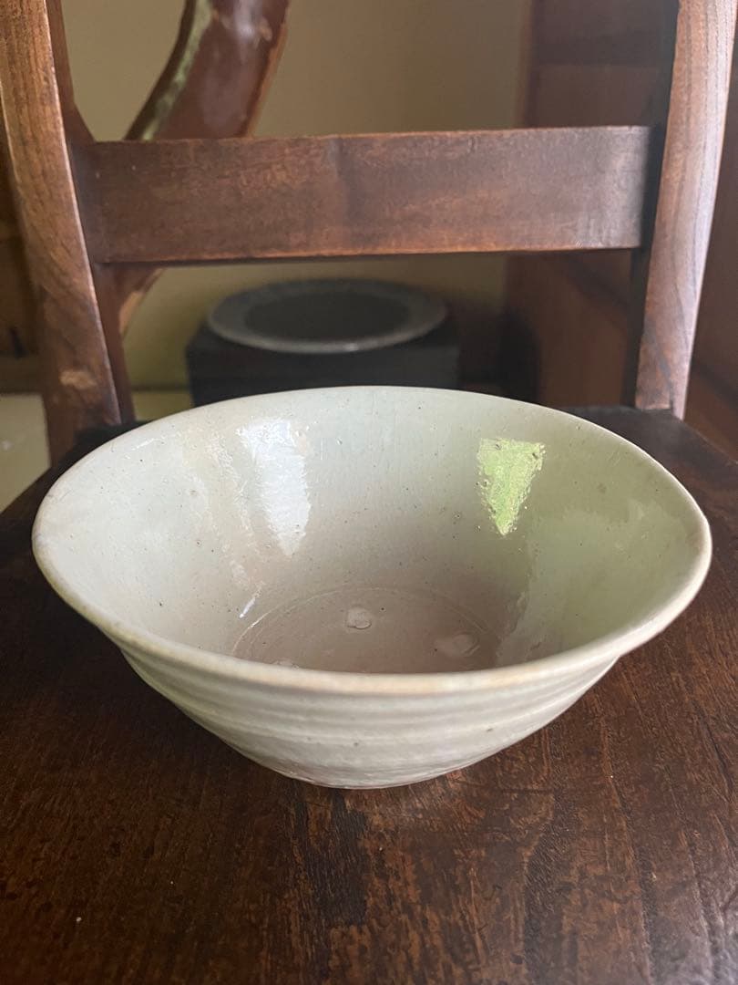 李朝　白磁　骨董　鉢　ボウル　飯碗　茶杯
