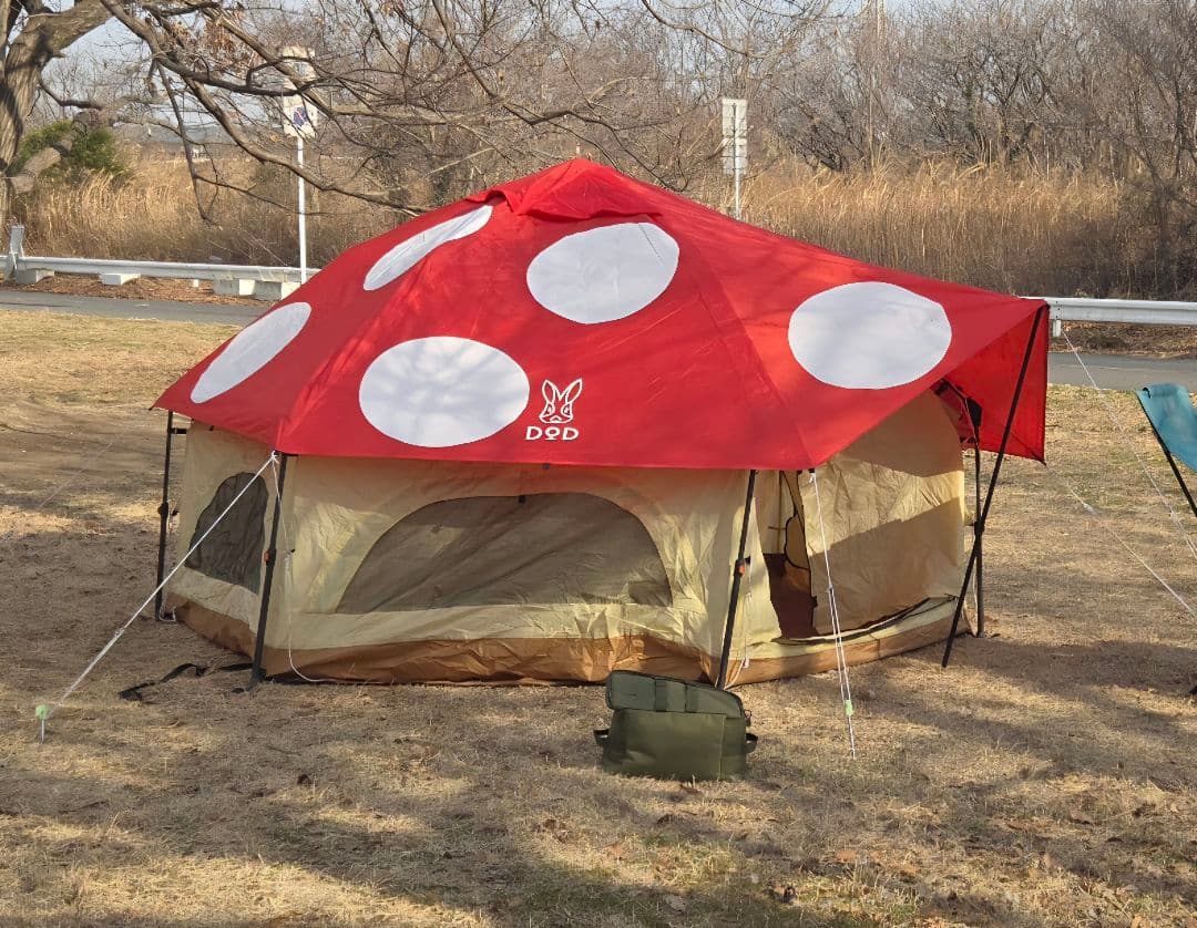 DOD キノコテント　KINOKO TENT T4-610-RD　レッド