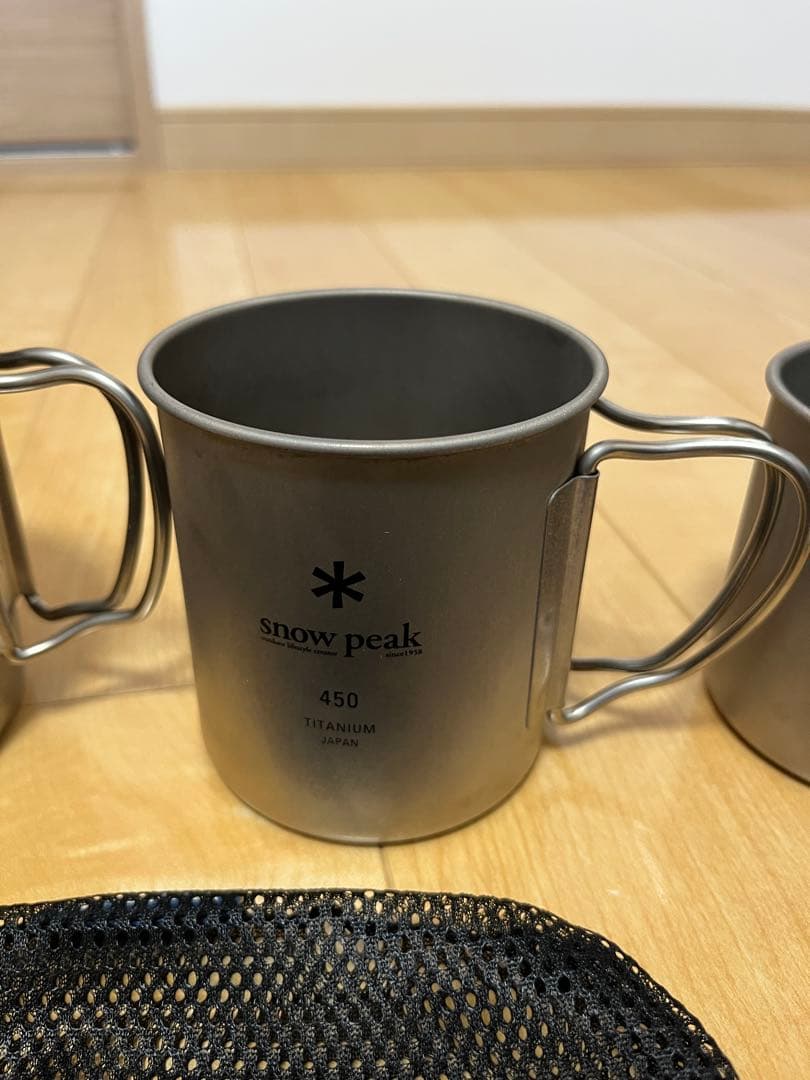  peak チタンシングルマグセット(600.450.300)