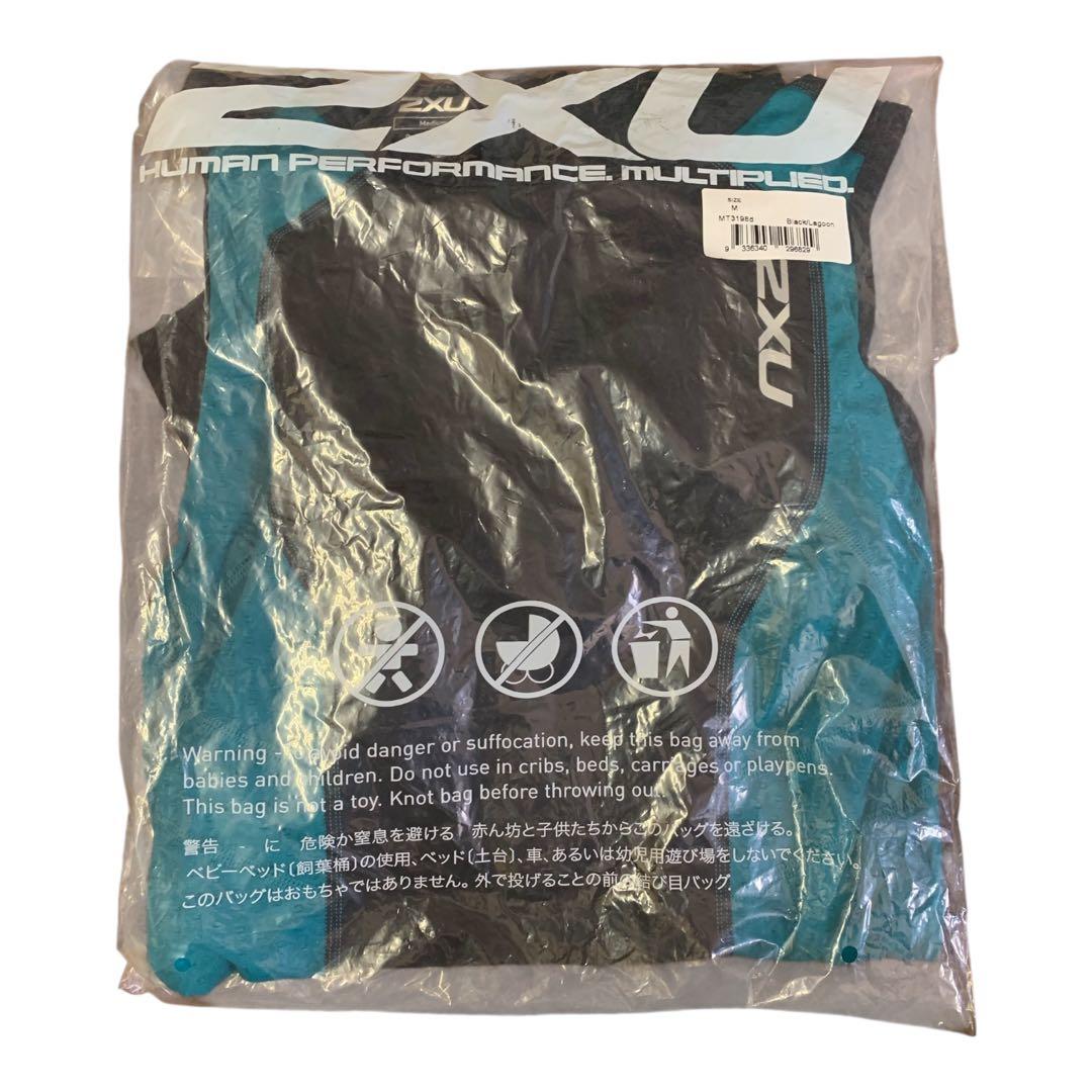 2XU ツータイムズユー　トライスーツ　ブラック/ラグーン　Mサイズ　タグ付