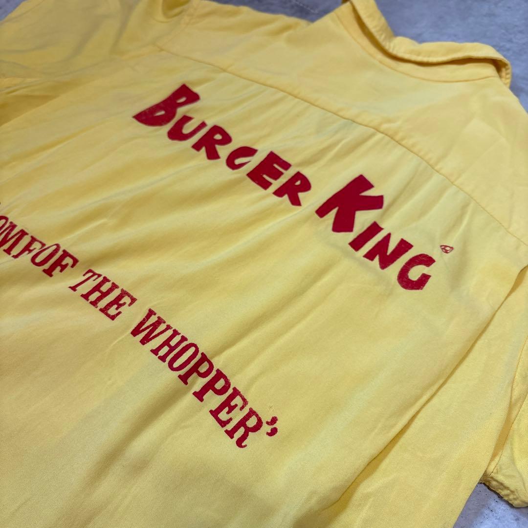Hilton ボーリングシャツ　イエロー　Mサイズ　70s