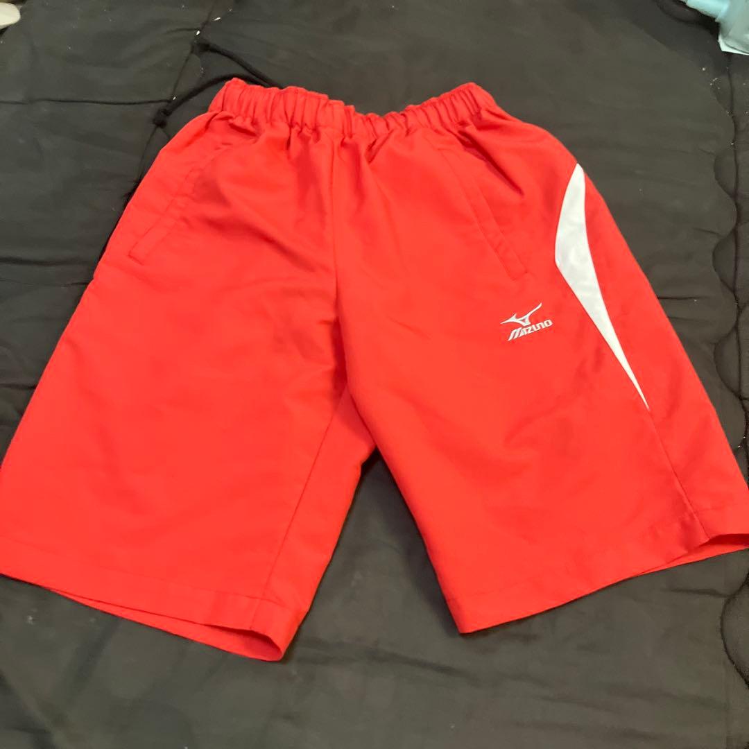 Mizuno ジャージ上下＋ハーフパンツ　3点セットレッド