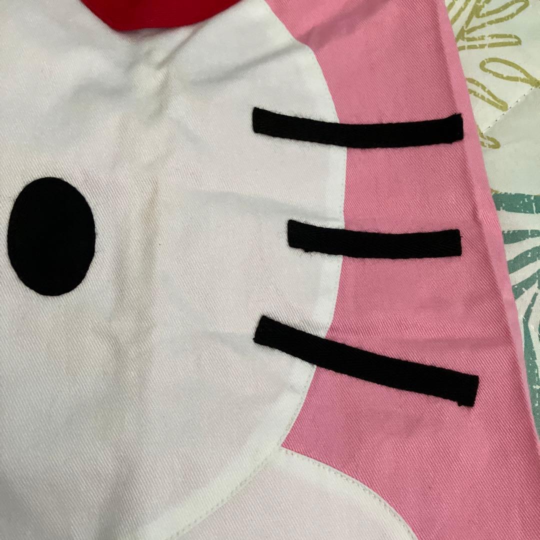 レア　サンリオ　ハローキティHelloKitty レトロ　エプロン　カオハナ