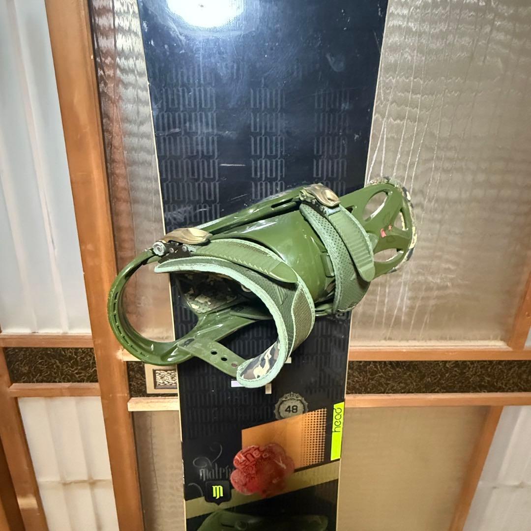 Head MATRIX Burton FSビンディング スノーボード　セット