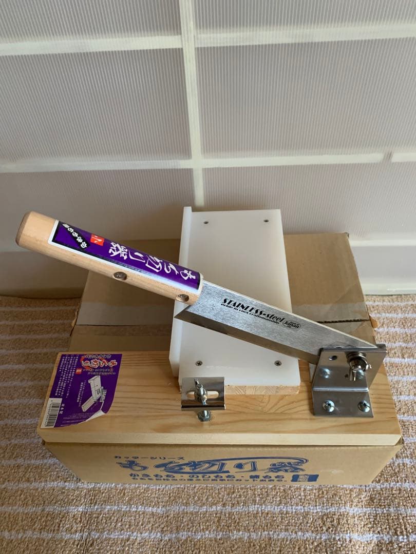餅　もち切り器　餅切りカッターA-214 ウエダ製作所