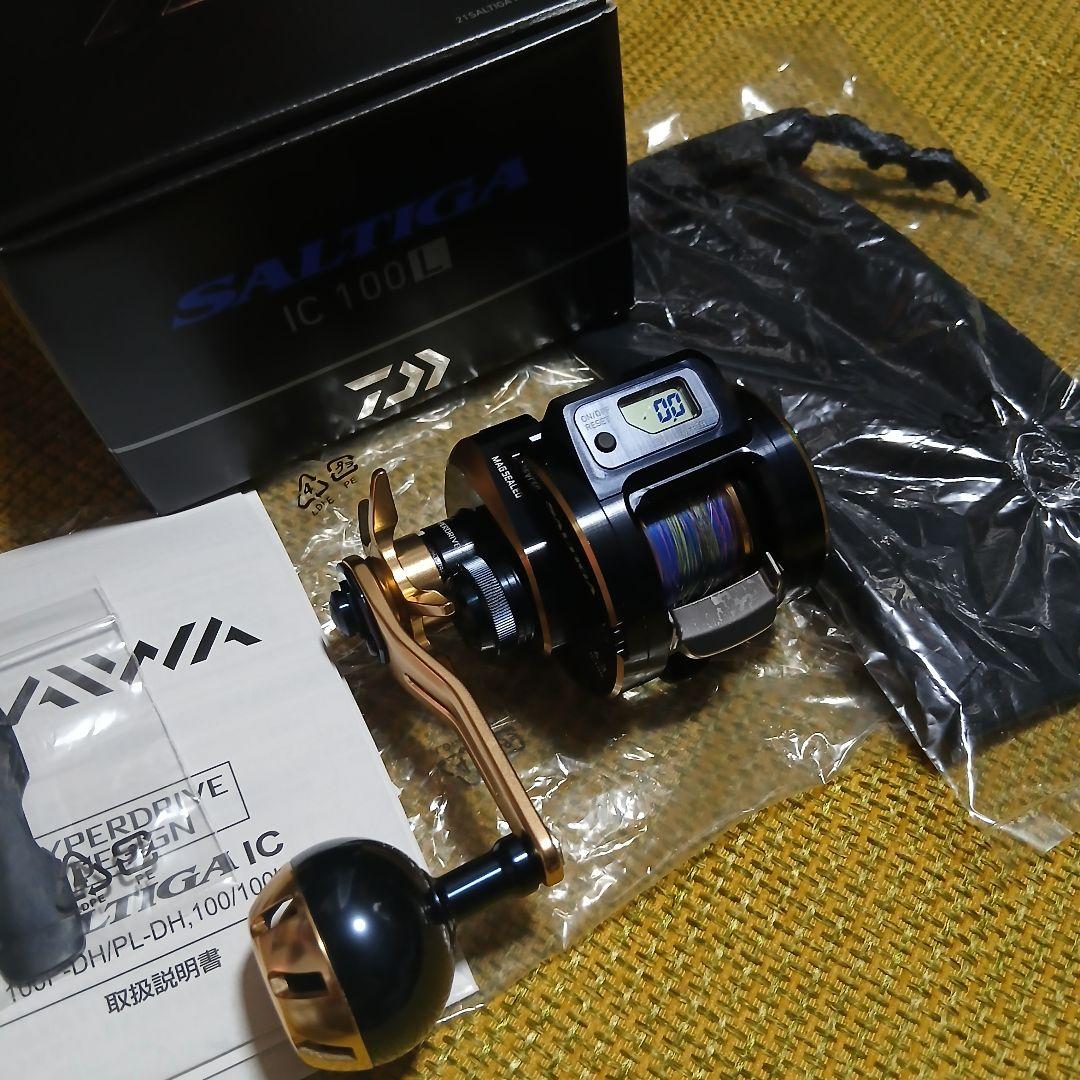 DAIWA 21 SALTIGA IC 100L ベイトリール