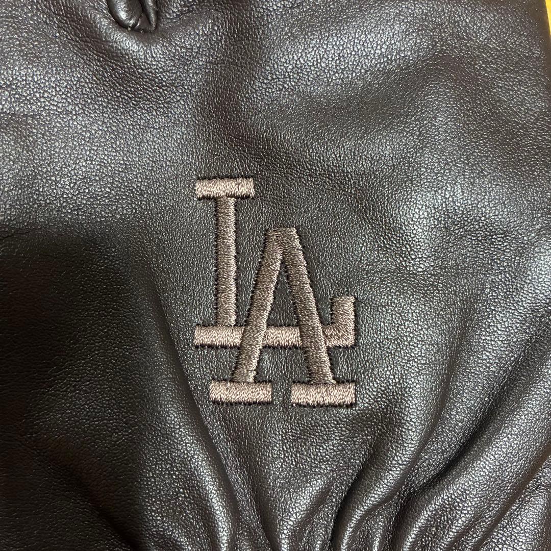 TAMANIWA MLB レザーグローブ LA Dodgers 羊革 新品