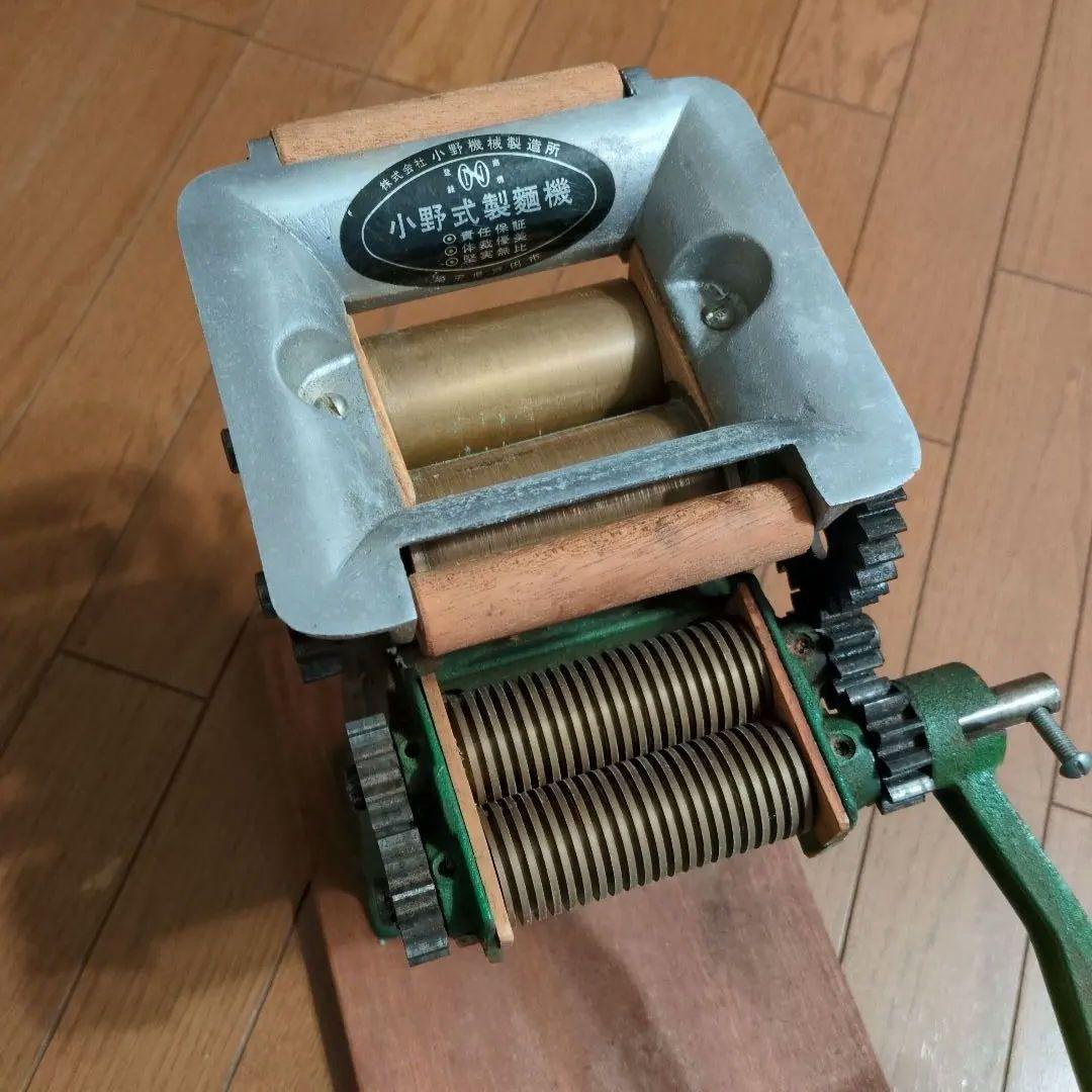製麺機 小野式1型　収納木箱入り