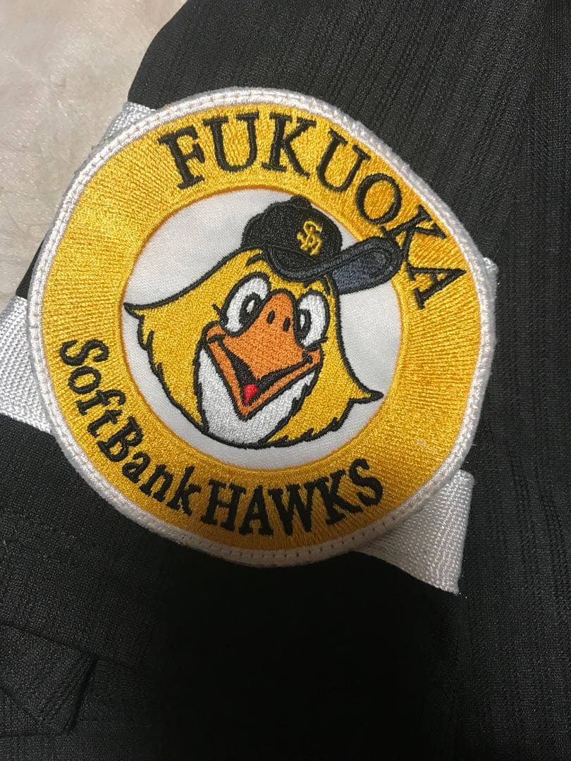 福岡ソフトバンクホークス ビジターユニフォーム 中村晃 マジェスティック製