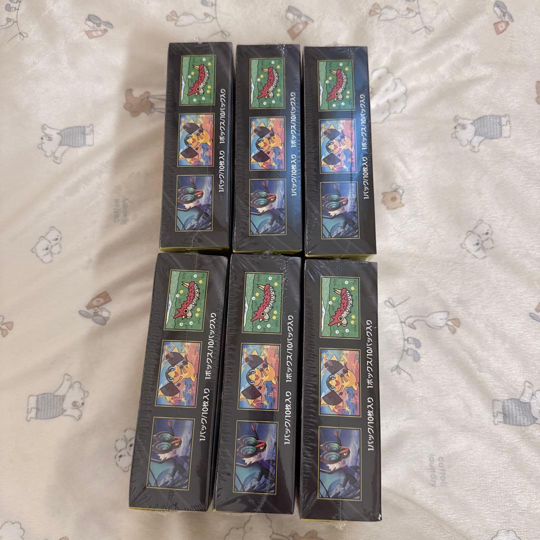 ポケカ メガドリームex シュリンク付き 6BOX