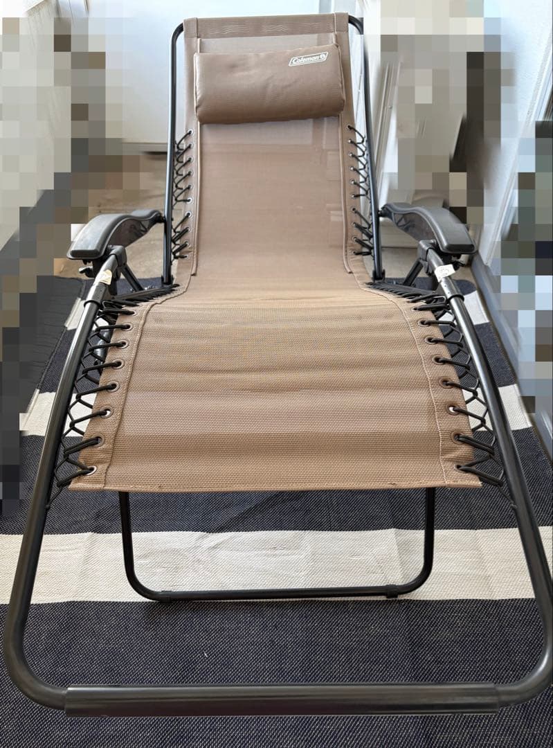 【美品】Coleman インフィニティチェア ベージュ