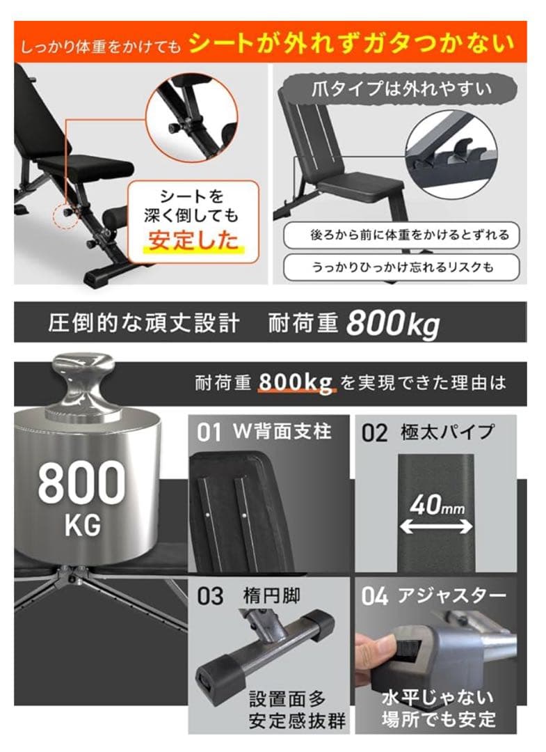 【直接引取⭐︎値引き】BARWING 4WAYトレーニングベンチ