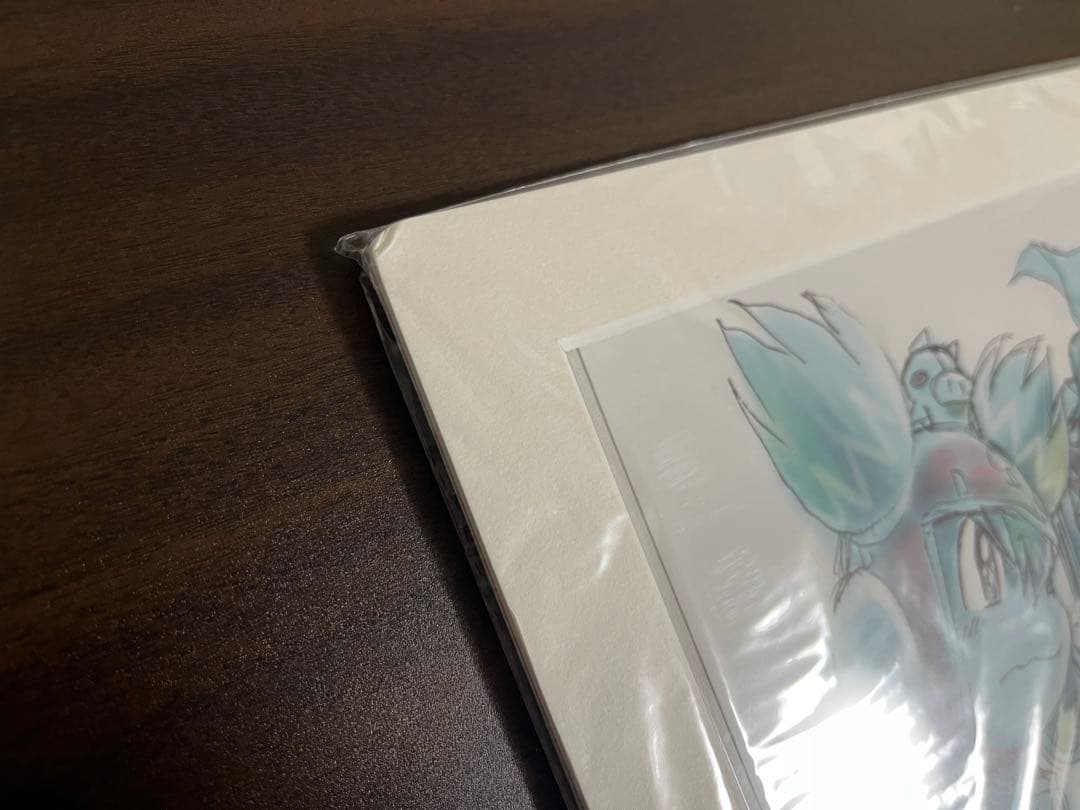 コロッケ！額装複製原画　赤 青セット