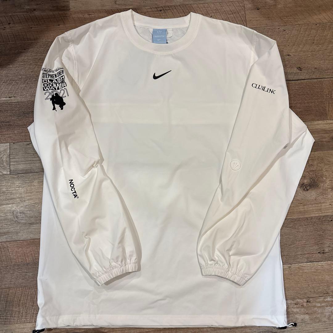 Nike NOCTA ゴルフジャケット ホワイト drake