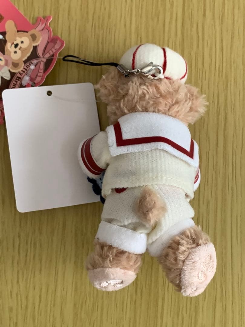 ディズニーダッフィーぬいぐるみバッジストラップ・オープンマウスまとめ売り