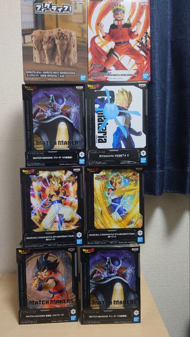 ドラゴンボール ナルト プライズ フィギュア 8体 まとめ売り