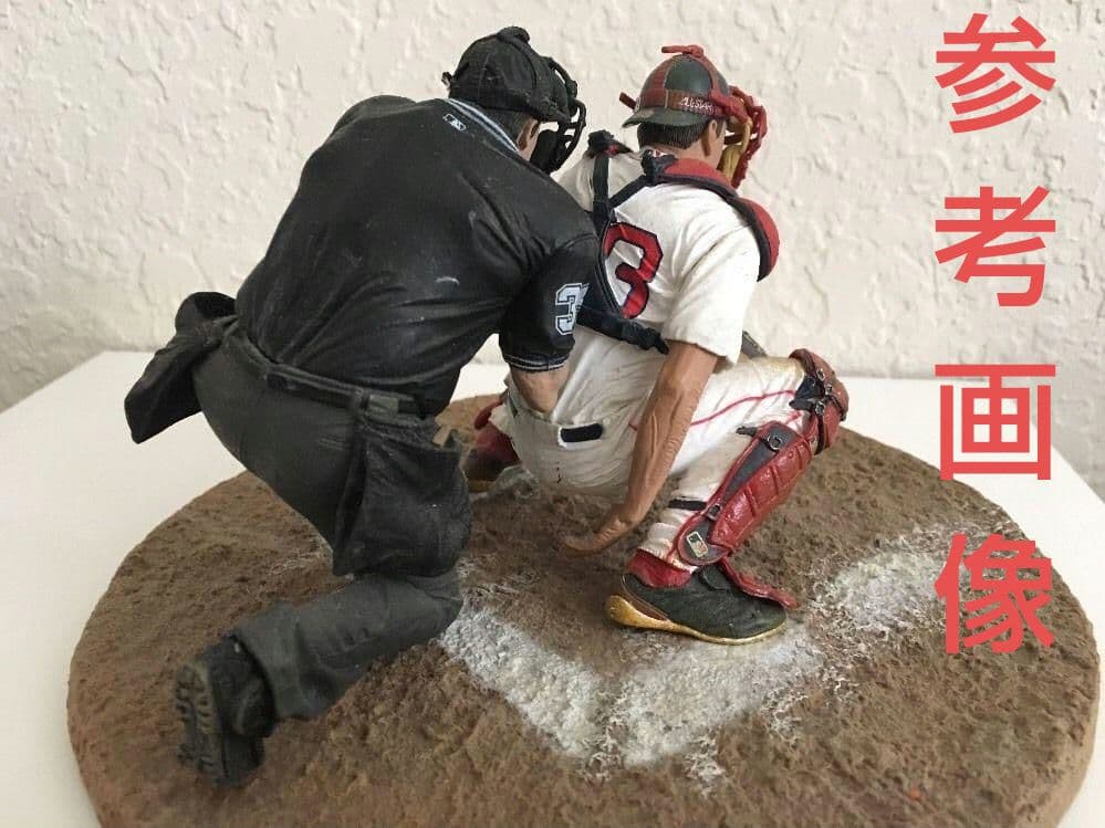 激レア MLB ジェイソン・バリテック＆審判 レッドソックス McFarlane