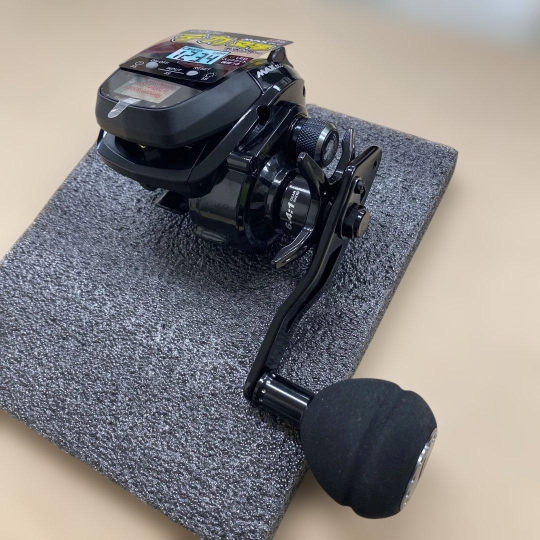 AbuGarcia 左巻きパワーハンドル　MAXDLC MHP-L 説明文必読