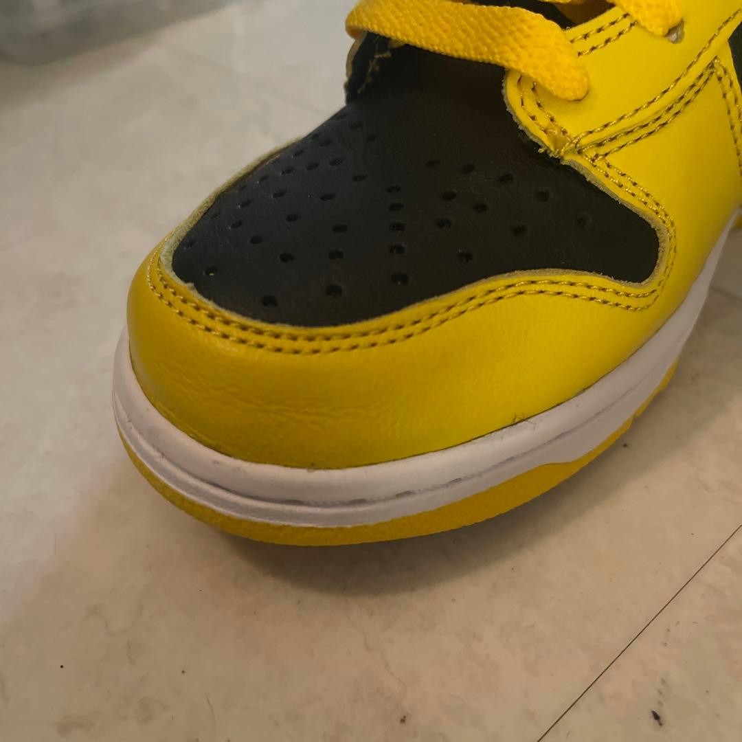 Nike ハイカット スニーカー イエロー/ブラック