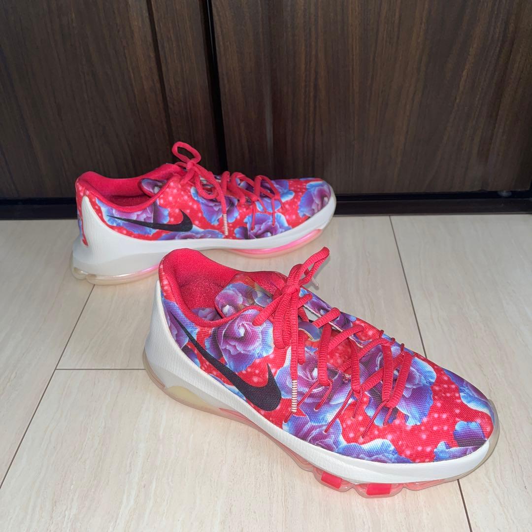 “超貴重”NIKE KD 8 AUNT PEARL 別名:薔薇KD 24cm