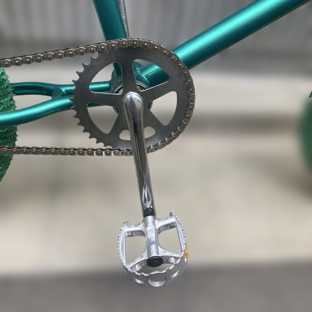 m*p様 BMX 20インチ_プロホイール_グリーン×イエロー