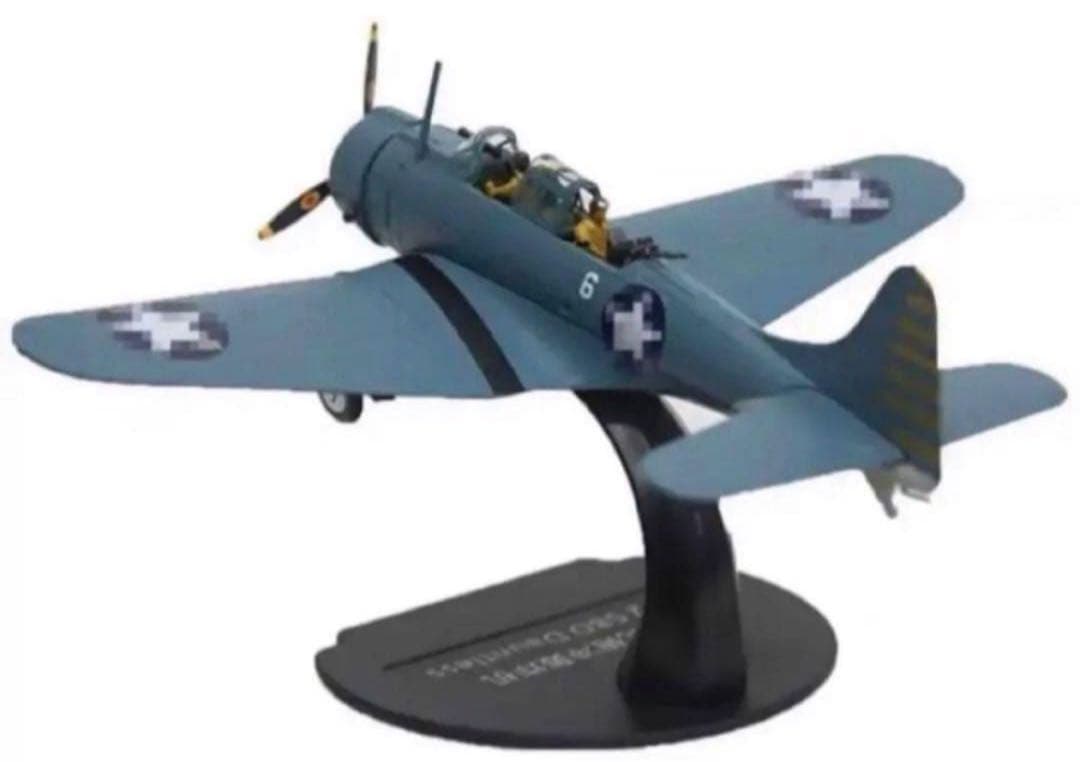 WWⅡ アメリカ海軍急降下爆撃機ドーントレス　1/72 完成品模型　ミッドウェー