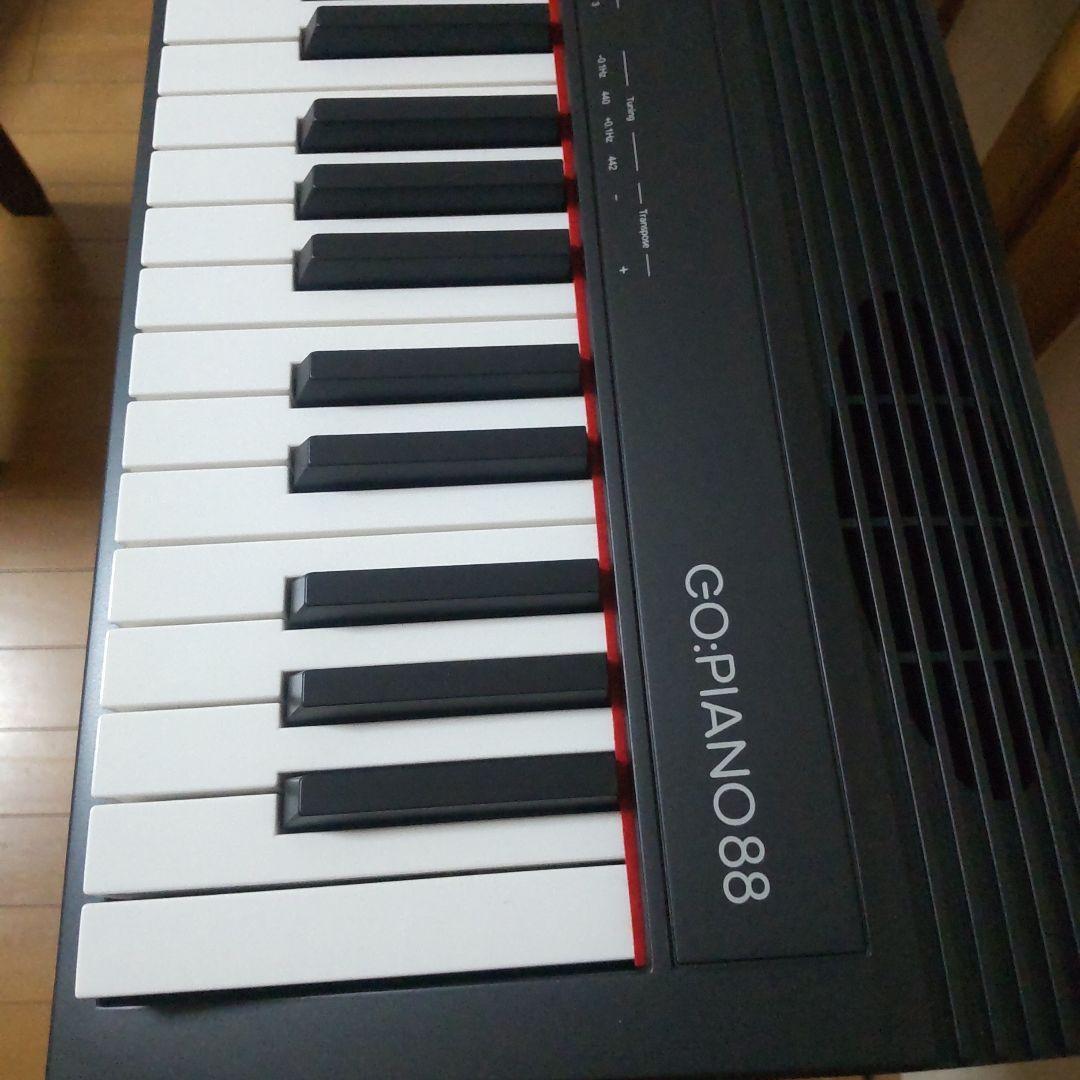 RolandGO:PIANO 88鍵 ブラック 電子ピアノ 引き取り限定
