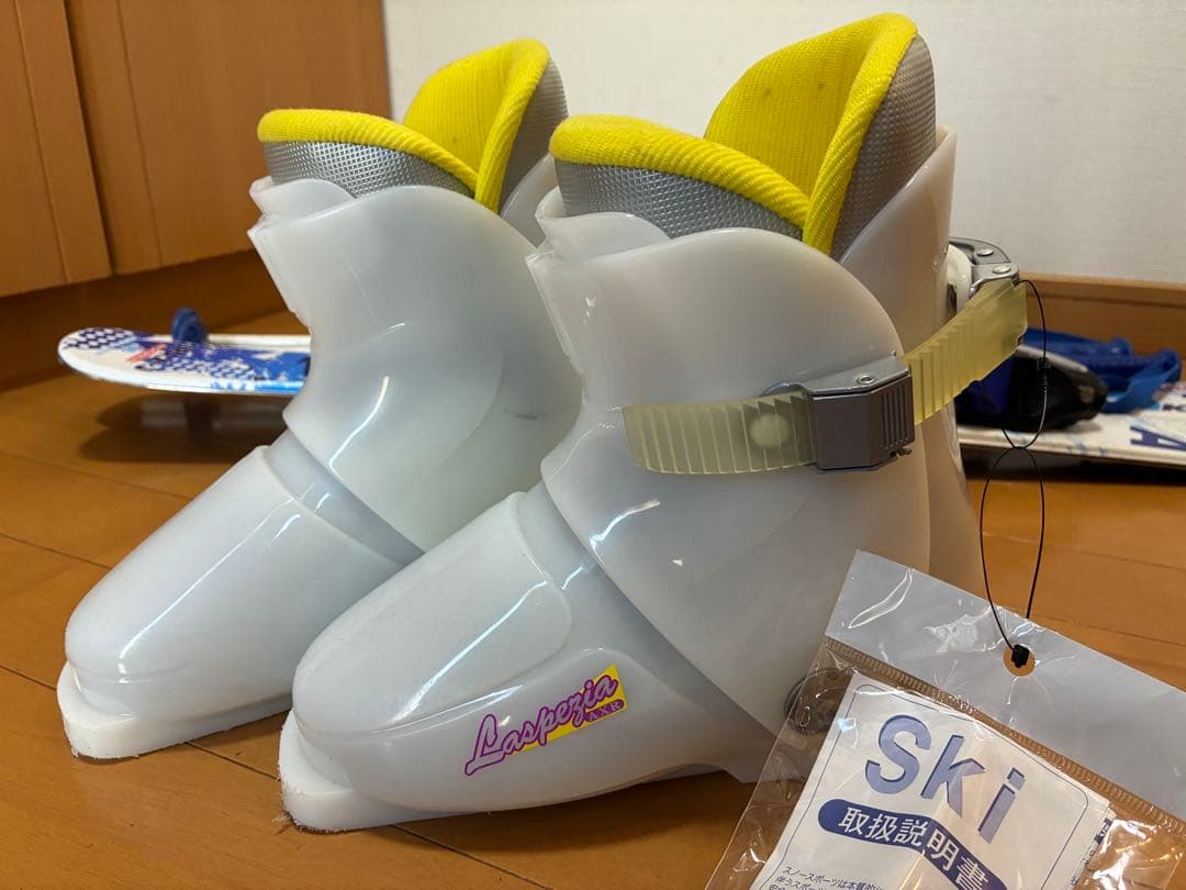 美品KAZAMA 板96cmスキーセット靴18or19or20cm