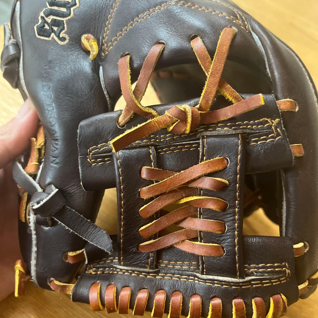 Zeemsジームス軟式内野手　翌日発送　三方親湯もみ型付け　使用回数少ない　美品