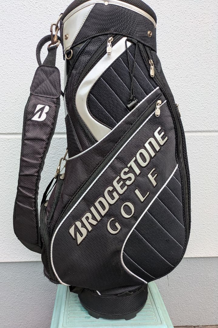 BRIDGESTONE ゴルフ キャディバッグ ブラック CBG50Y