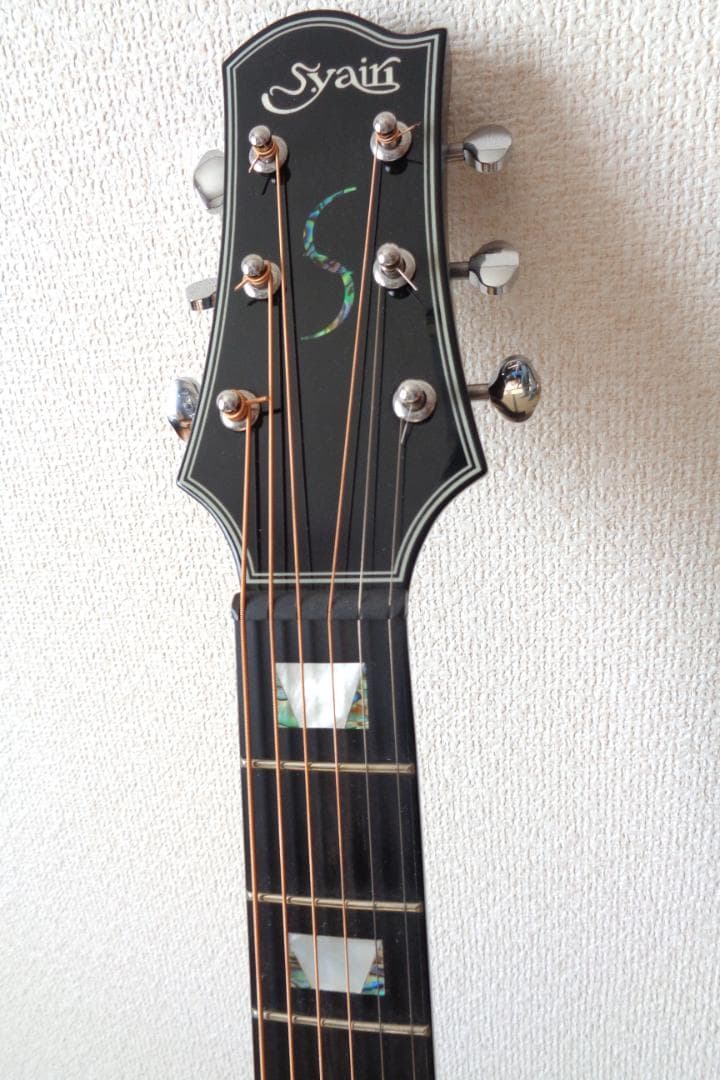 S.Yairi YATK-1400EC BK　エレアコ　美品！　アバロン貝装飾
