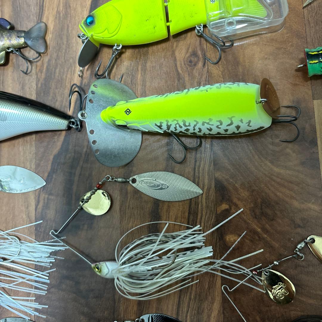 バス釣り引退セット　レイド　メガバス　ノリーズ　デプス　ボトムアップ　ゲーリー