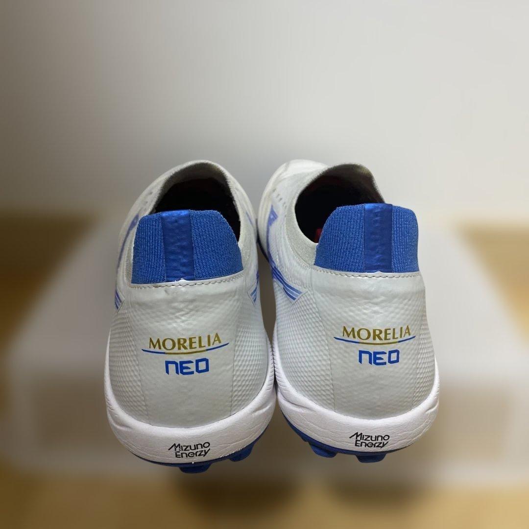 Mizuno Morelia neo4 β tf トレシュー　ブルー　ホワイト