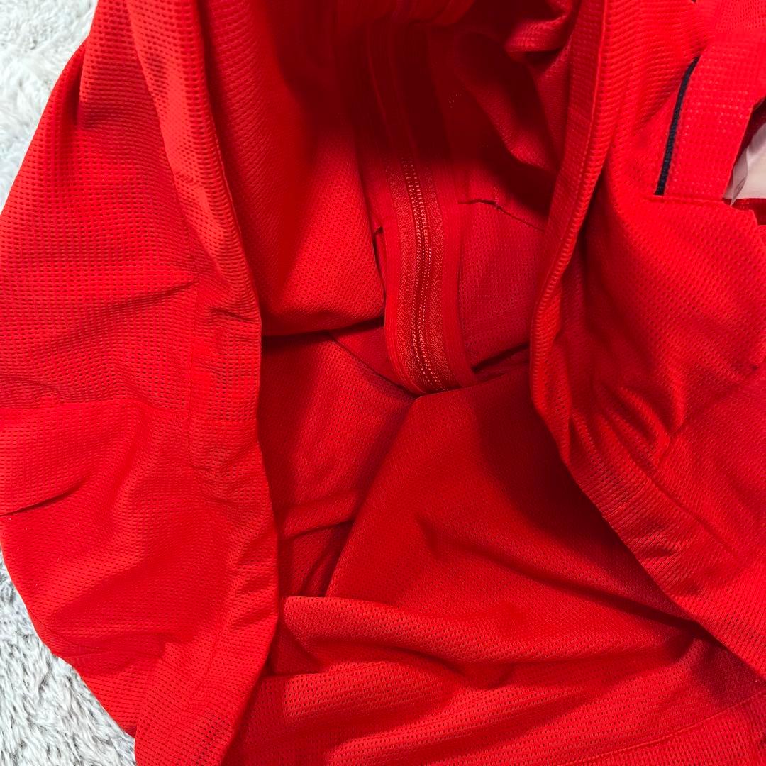 激レア マンシングウェア MUNSINGWEAR ベスト 赤 メッシュ ゴルフ
