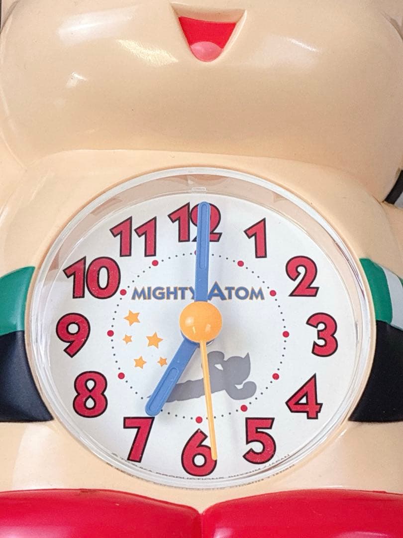 レア希少 アトムのおしゃべり目覚まし時計 リズム時計工業 MIGHTY ATOM