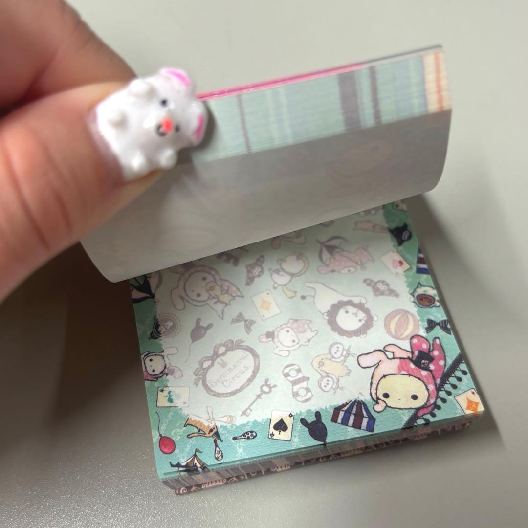 サンエックス　センチメンタルサーカス　月　メモ用紙セット　メモ帳　2010 平成