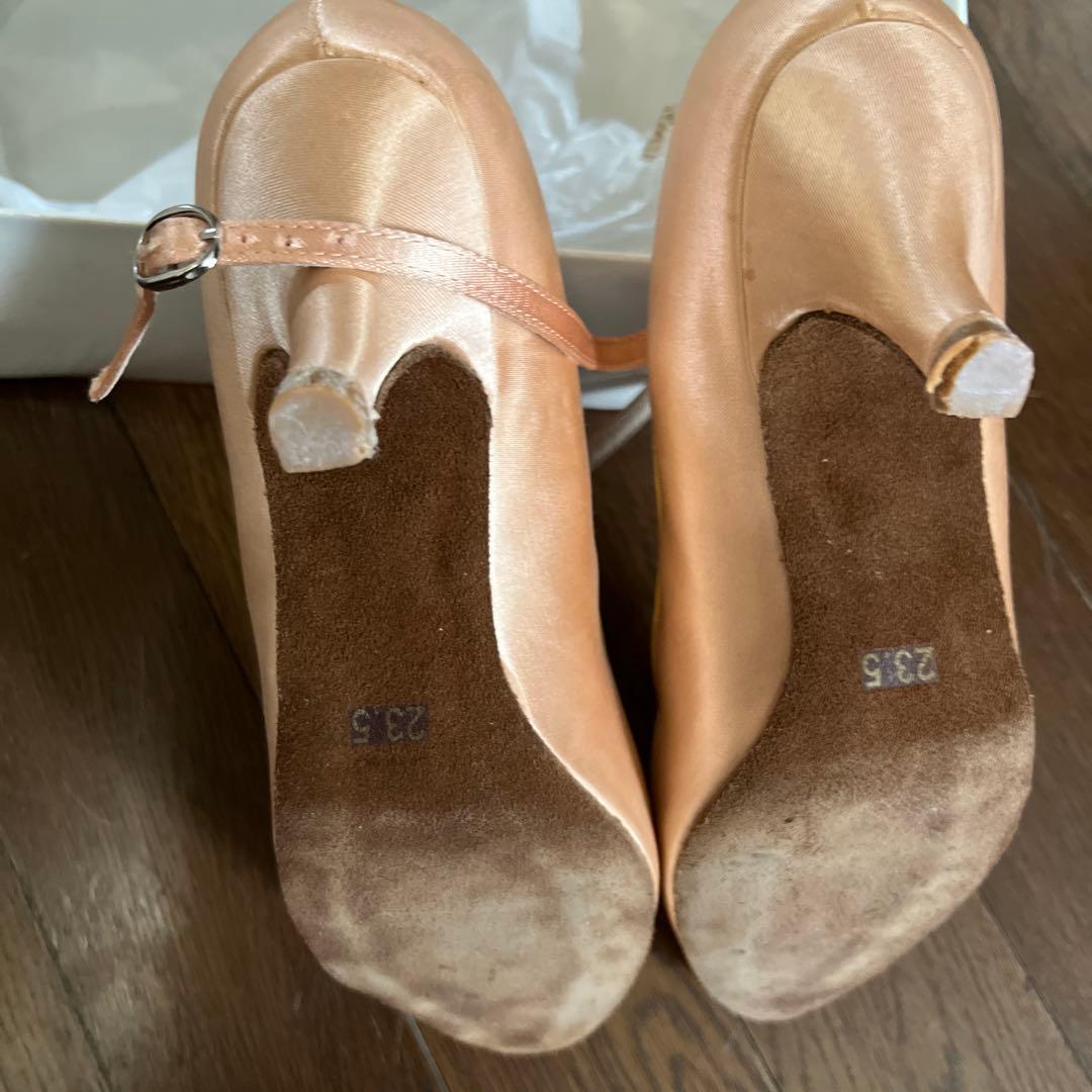 Aplus Dance Shoes ダンスシューズ ベージュ