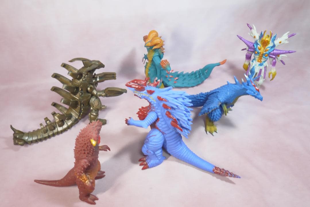 ウルトラ怪獣シリーズDX 怪獣ソフビ　6体セット