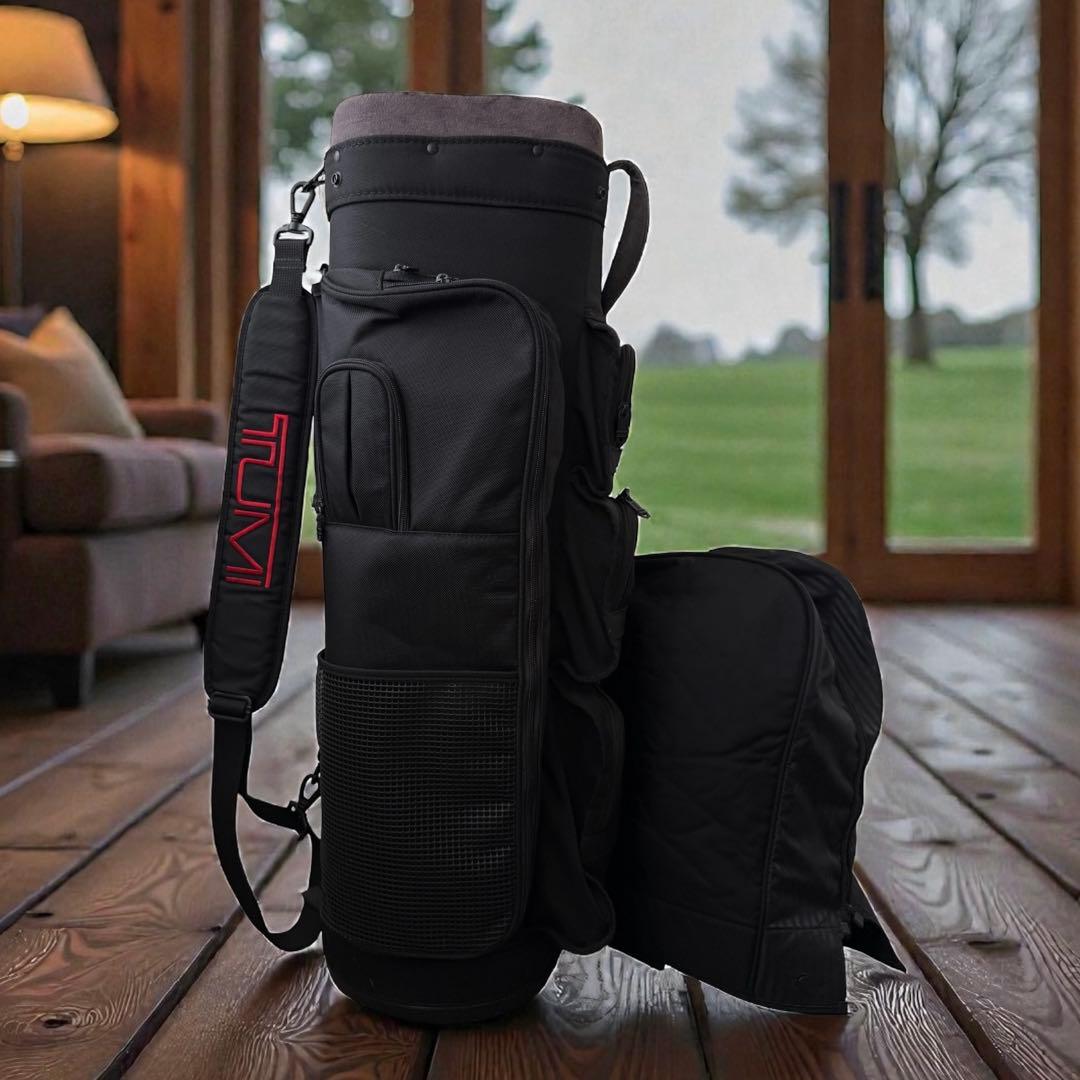 TUMI キャディバッグ バリスティックナイロン　黒　9.5型相当　トゥミ　ツミ