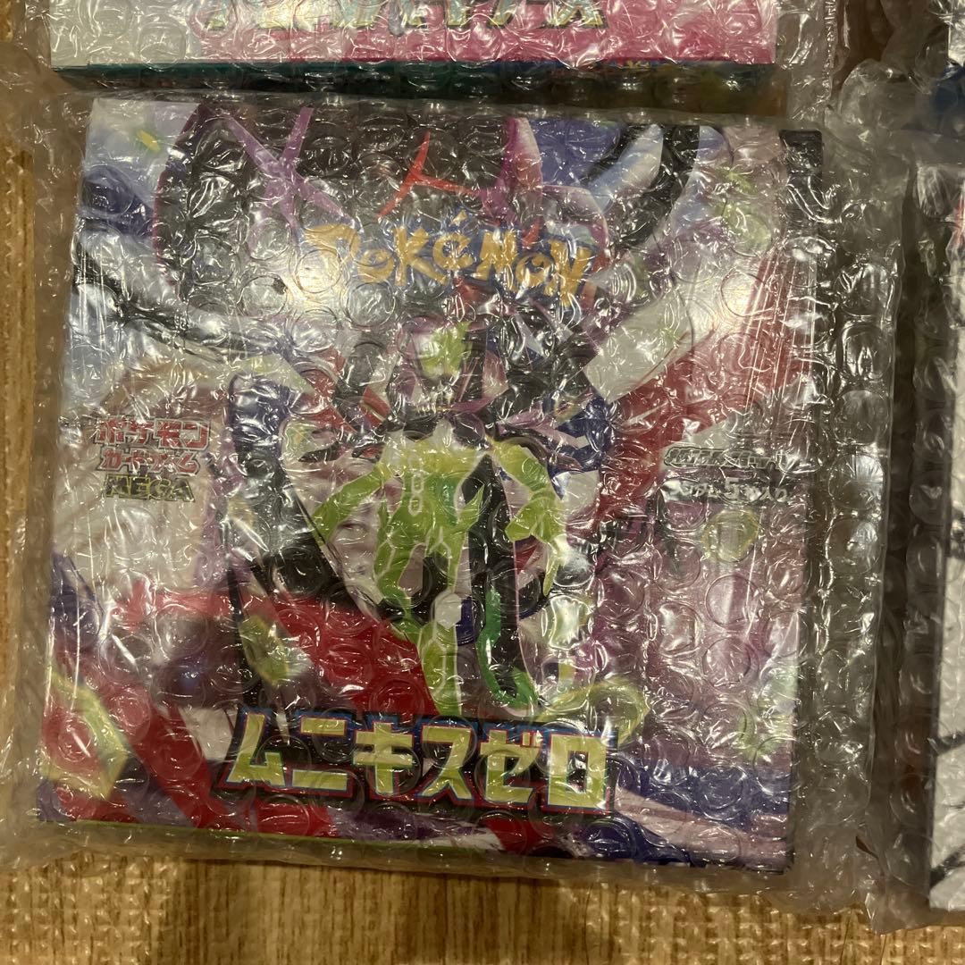 ポケモンカード　メガブレイブ他　BOX シュリンク付き　４箱
