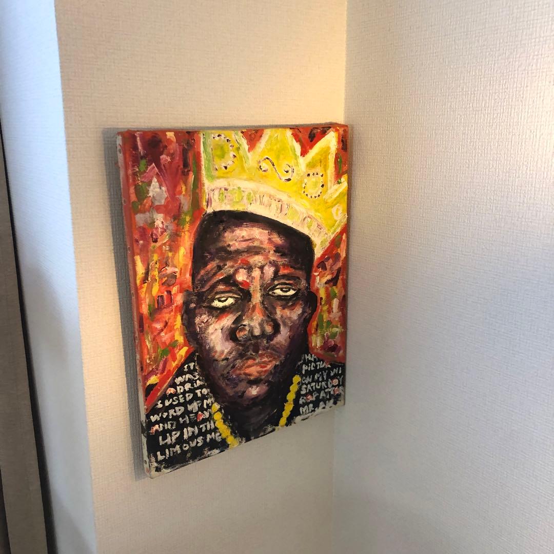 The Notorious B.I.G. 油絵
