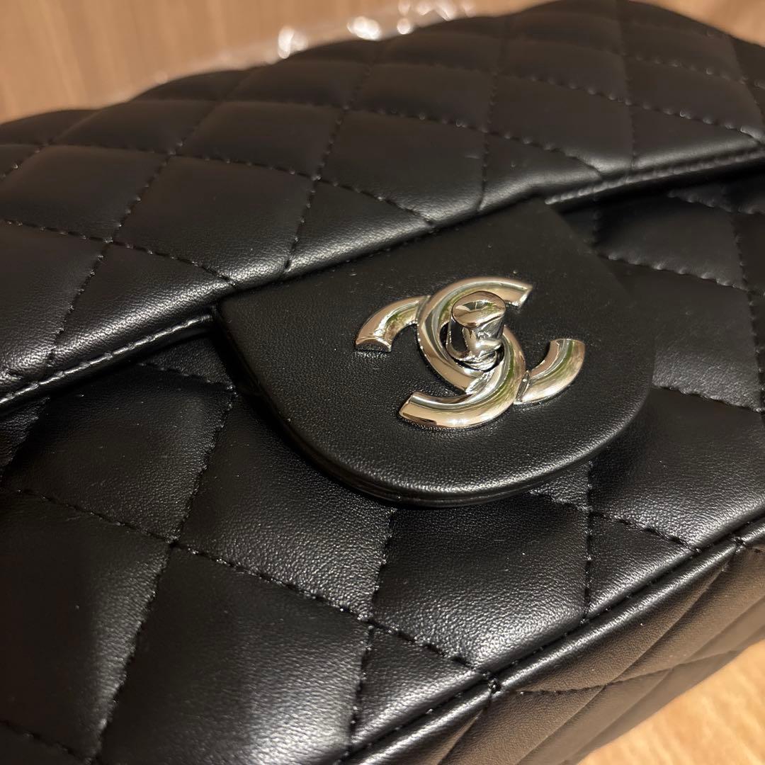 【美品】CHANEL デカマトラッセダブルフラップ ショルダーバッグ2way