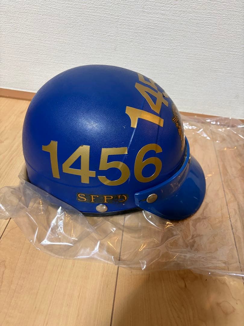 ブルーヘルメット コレクション用 ナンバー入り 1456 装飾用